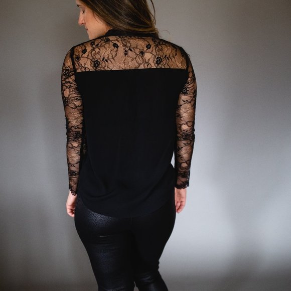 Lace Dressy Shirt - Picture 4 of 4